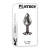 Playboy Pleasure Tux Small Aluminum Alloy Butt Plug - Sensational Anal Stimulation for All Genders - Black - Adult Naughty Store