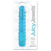 Juicy Jewels Aqua Crystal Vibrator - Model JJ-ACV001 - Women's G-Spot and Clitoral Stimulation - Blue