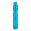 Juicy Jewels Aqua Crystal Vibrator - Model JJ-ACV001 - Women's G-Spot and Clitoral Stimulation - Blue