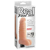 Pipedream Real Feel No. 13 Beige Lifelike Vibrating Dildo for Intense Stimulation - Adult Naughty Store