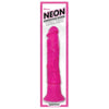 Neon Luv Touch Wall Banger Pink Vibrating Dildo - The Ultimate Pleasure Experience for Women