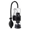 Classix Vibrating Power Pump - Penis Enlargement and Erection Enhancement Device for Men - Model VP-500 - Male Pleasure Toy - Black