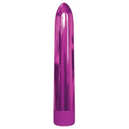 Classix Rocket Vibe 7 inches Metallic Pink - Powerful Slimline Vibrator for Intense Pleasure
