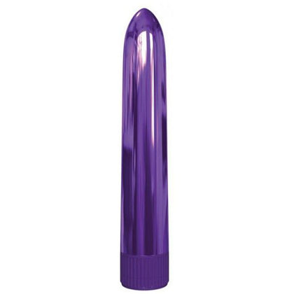 Introducing the Classix Rocket Vibe 7 inches Metallic Purple - Powerful Slimline Vibrator for Mind-Blowing Pleasure
