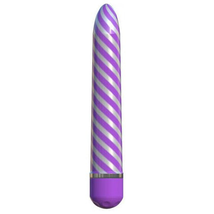 Classix Sweet Swirl Vibrator - Sensational 8-Inch Metallic Spiral Pleasure Toy for Women - Purple