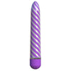 Classix Sweet Swirl Vibrator - Sensational 8-Inch Metallic Spiral Pleasure Toy for Women - Purple