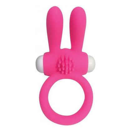 Pipedream Neon Rabbit Ring Vibrator NR-2000 Unisex Intense Stimulation Toy - Pink