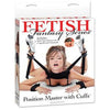 Fetish Fantasy Series Position Master with Cuffs - Ultimate Bondage Set for Unforgettable Pleasure Experience - Model PM-500 - Unisex - Full Body Restraint System for Enhanced Intimacy - Blac - Adult Naughty Store