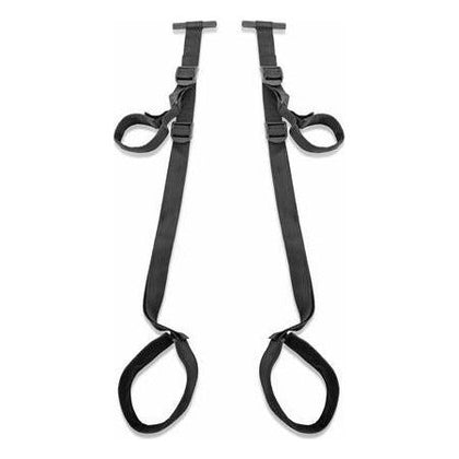 Fetish Fantasy Series Fantasy Door Swing - The Ultimate Over-the-Door Love Swing Experience for Couples, Model FFS-100, Unisex, Full Body Pleasure, Black - Adult Naughty Store