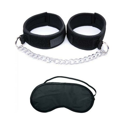 Fetish Fantasy Universal Wrist & Ankle Cuffs - Versatile Bondage Restraints for All Pleasure Seekers (Model: UWC-2000, Unisex, Multi-Purpose, Black) - Adult Naughty Store