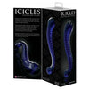 Icicles No. 70 Purple G-Spot Glass Massager - Luxurious Handcrafted Pleasure for Intense G-Spot Stimulation