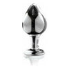 Pipedream Icicles No 25 Glass Anal Plug - Clear: The Exquisite Hand Blown Glass Pleasure Enhancer for Sensational Anal Stimulation - Adult Naughty Store