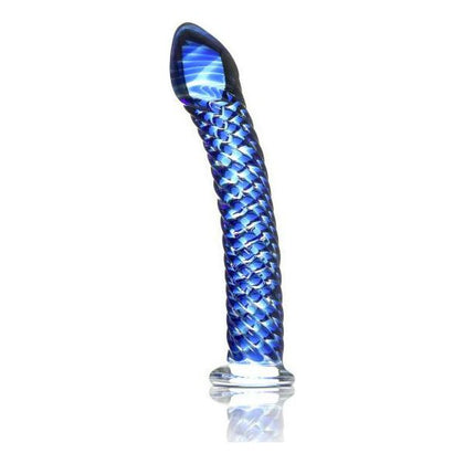 Pipedream Icicles No. 29 Hand Blown Glass Dildo - Luxurious Textured Pleasure Wand for Sensual Stimulation - Unisex - Elegant Clear Glass