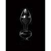 Icicles #44 Black Glass Butt Plug - Luxurious Hand Blown Anal Pleasure Toy for Men and Women