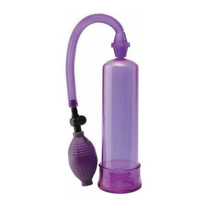Pump Worx Beginner Power Pump - Model PWBP-001 - Male Penis Enlargement Pump for Enhanced Pleasure - Purple