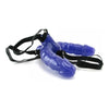 Fetish Fantasy Double Delight Strap-On Purple - The Ultimate Pleasure Experience for Couples - Adult Naughty Store