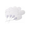Fetish Fantasy Series Shock Therapy Replacement Pads - Electro-Stimulation Pleasure Device - Model ST-200 - Unisex - Intimate Electrode Pads - White
