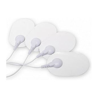 Fetish Fantasy Series Shock Therapy Replacement Pads - Electro-Stimulation Pleasure Device - Model ST-200 - Unisex - Intimate Electrode Pads - White