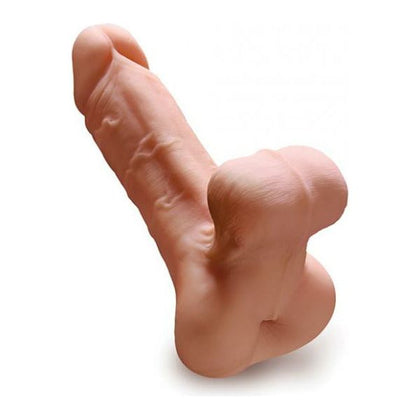 Introducing the PDX Male Reach Around Stroker Beige: The Ultimate Pleasure Experience for Men