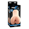 PDX Male Blow And Go Mega Stroker Beige - Lifelike Textured Travel Size Masturbator for Men - Adult Naughty Store