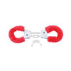Fetish Fantasy Beginners Furry Cuffs Red - Sensual Locking Restraints for Couples