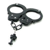 Fetish Fantasy Designer Metal Handcuffs - Black: The Ultimate Control for Sensual Bondage Play - Adult Naughty Store