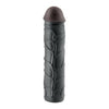 Fantasy X-tensions Mega 3 Inch Black Penis Extension - Model XTM-3000 - Male Pleasure Enhancer - Adult Naughty Store