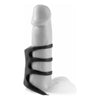 Introducing the SensaPleasure Fantasy Vibrating Power Cage Black: The Ultimate Erection Enhancer for Men and Women, Delivering Unforgettable Pleasure and Stimulation!
