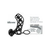 Extreme Silicone Power Cage Black - The Ultimate Erection Enhancer for Men, Intense Clitoral Stimulation for Couples