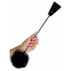 Pipedream Fetish Fantasy Limited Edition Feather Crop - Sensual Spanking Toy for Dominant and Submissive Play - Model FP-FCLE-001 - Unisex - Pleasure for BDSM and Role-Play - Black