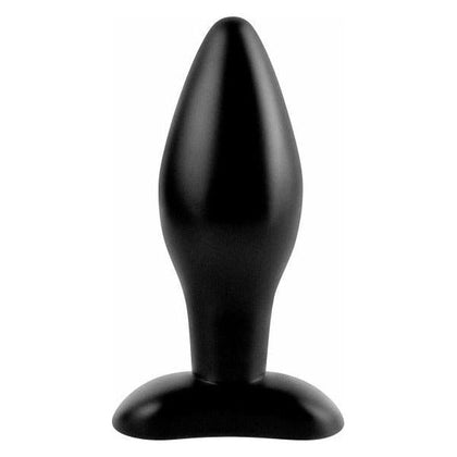 Pipedream Anal Fantasy Medium Silicone Plug - Model AP-1234 - Unisex Anal Pleasure - Black - Adult Naughty Store