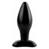 Pipedream Anal Fantasy Medium Silicone Plug - Model AP-1234 - Unisex Anal Pleasure - Black - Adult Naughty Store