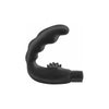 Introducing the Anal Fantasy Vibrating Reach Around Probe - Model AR-500X: The Ultimate Black P-Spot Pleasure for Him! - Adult Naughty Store