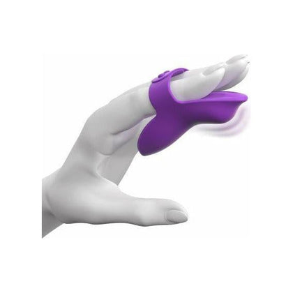 Fantasy For Her Finger Vibe Purple - The Sensational Silicone Rechargeable Finger Vibrator for Intimate Pleasure