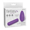 Fantasy For Her Rechargeable Bullet Vibrator Purple - The Ultimate Pleasure Companion for Intimate Delights - Adult Naughty Store