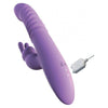 Fantasy For Her Ultimate Thrusting Rabbit Vibrator Purple - Adult Naughty Store