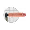 King Cock 10-Inch Vibrating Dildo - Realistic Pleasure for Intense Satisfaction - Beige - Adult Naughty Store