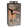 King Cock Elite Beginner's Silicone Body Dock Kit - Premium Strap-On Pleasure for All Genders, Intense Satisfaction, Black - Adult Naughty Store