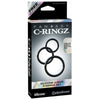 Fantasy C-Ringz Silicone 3 Ring Stamina Set Black - Adult Naughty Store