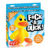 Pipedream F#ck-A-Duck Inflatable Bath Toy - Intimate Pleasure for All Genders - Quackalicious Fun in Vibrant Colors