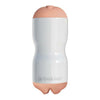 Introducing the SensaTouch Dual Density Stroker - Model ST-500X: The Ultimate Pleasure Experience for Him in Beige