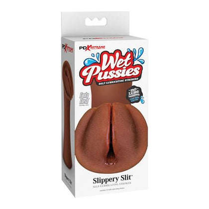 Pdx Extreme Wet Pussies Slippery Slit - Brown - Adult Naughty Store