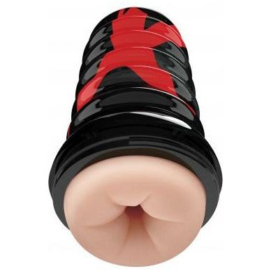 Introducing the Pipedream Elite Air-Tight Anal Stroker: The Ultimate Pleasure Experience for Men in Sensational Black - Adult Naughty Store