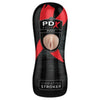 PDX Elite Vibrating Pussy Stroker Beige - The Ultimate Pleasure Experience for Men - Model VPS-2000 - Adult Naughty Store