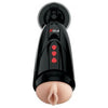 PDX Elite Dirty Talk Starter Stroker - The Ultimate Interactive Masturbation Experience for Men - Model DTS-3000 - Pleasure for Him - Intense Sensations - Black - Adult Naughty Store