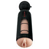 PDX Elite Vibrating Mega Milker Stroker - The Ultimate Male Pleasure Device for Intense Sensations and Thrilling Stimulation in Black - Adult Naughty Store