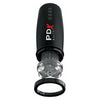 PDX Elite Moto Bator 2 Vagina Sleeve - Powerful Hands-Free Thrusting and Suction Sex Toy for Men - Intense Pleasure in Black - Adult Naughty Store