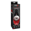 PDX Elite Fap-O-Matic Pro - Advanced Hands-Free Masturbation Device for Men - Intense Ball Massage and Vibrating Pleasure - Black - Adult Naughty Store