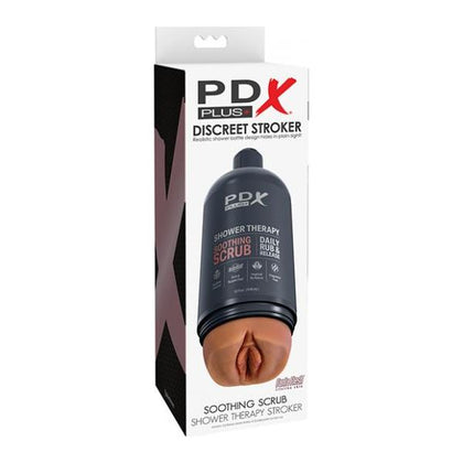 PDX Plus Shower Therapy Soothing Scrub - Tan
Introducing the PDX Plus Shower Therapy Soothing Scrub - The Ultimate Discreet Pleasure Stroker for Discerning Gentlemen