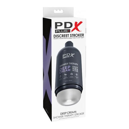 PDX Plus Shower Therapy Deep Cream - Frosted
Introducing the PDX Plus Shower Therapy Deep Cream - Frosted, the Ultimate Men's Pleasure Stroker for Unparalleled Shower Pleasure!
